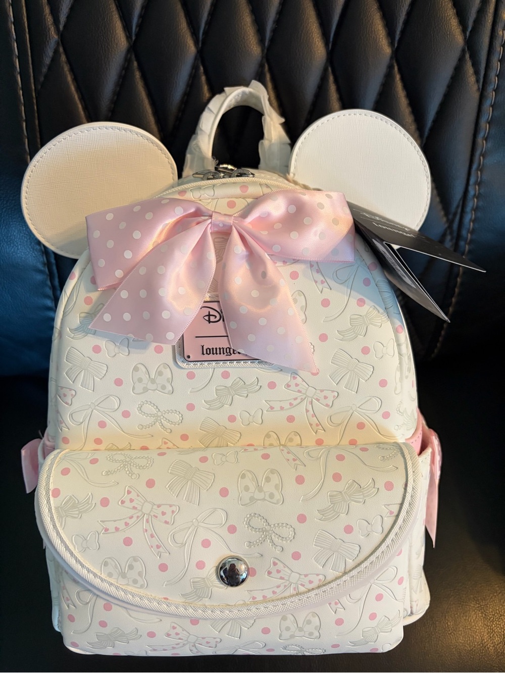 Loungefly Disney Minnie Mouse Bows & Ribbons Mini Backpack